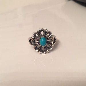 James Avery flower ring